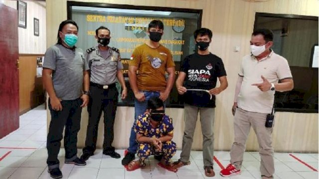 Pelaku Penikaman Remaja di Manado