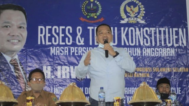 Reses, Legislator NasDem Sulsel Irwan Dapat Keluhan Soal Air Bersih, Perbaikan Sekolah hingga Nasib Tenaga Honorer