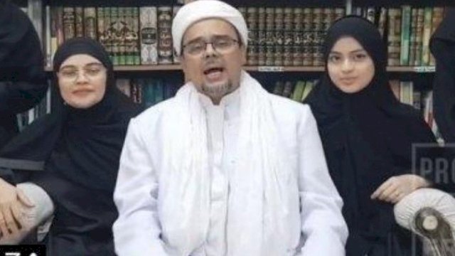 Habib Rizieq Shihab dan keluarga