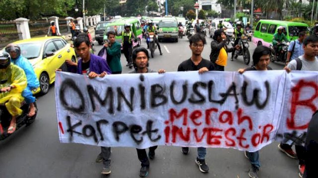 Perjuangan Mahasiswa Belum Berakhir, Kembali Janji Demo Sampai UU Cipta Kerja Batal