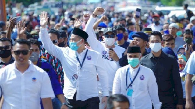 Paslon nomor urut satu, M Yusran-Syahban 