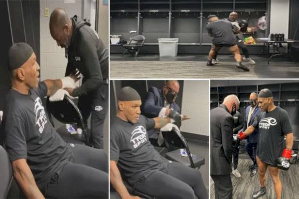 Mike Tyson Pakai Peci Haji Hadapi Roy Jones Jr, Begini Maknanya