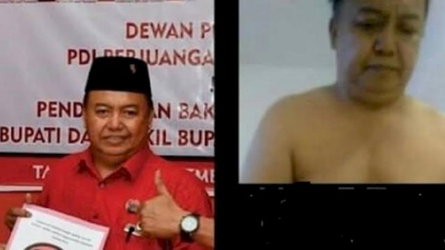 Di Depan Polisi, Ketua PDIP Pangkep Akui Pemeran Video Mesum yang Viral