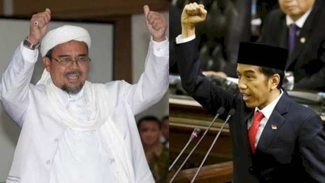 Habib Rizieq dan Joko Widodo