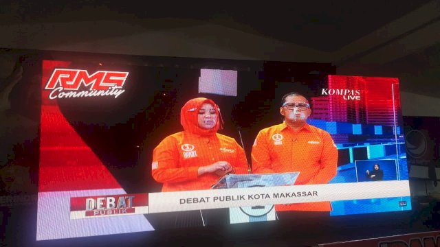 Sesi Pertama Debat Pilwalkot Makassar, Danny-Fatma Paling Kompak