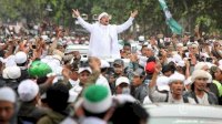 Jadwal Kepulangan Habib Rizieq Terungkap Saat Demo FPI di Kedubes Prancis