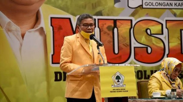 Tegas, Kader DPD II Golkar se-Sulsel Solid Dukung Taufan Pawe