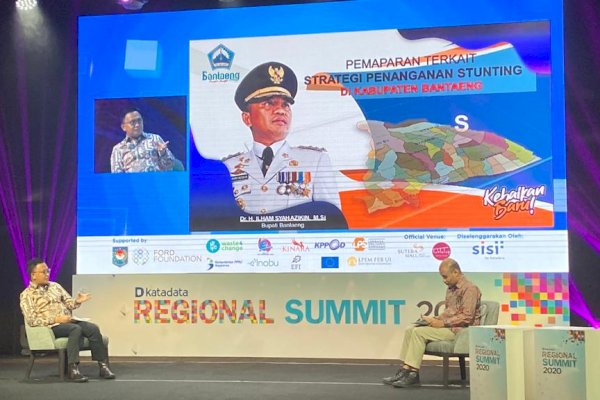 Bupati Bantaeng Ungkap Rahasia Tekan Angka Stunting di Katadata Regional Summit 2020