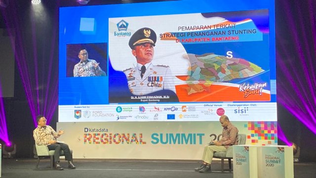 Bupati Bantaeng Ungkap Rahasia Tekan Angka Stunting di Katadata Regional Summit 2020