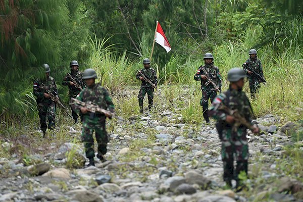 Tiga Prajurit TNI Ditembak oleh KKB Nduga Papua, Peluru Kena Paha dan Leher