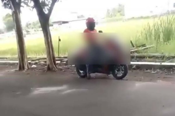 Asyik Onani di Atas Motor, Pria Ini Terancam Penjara 10 tahun