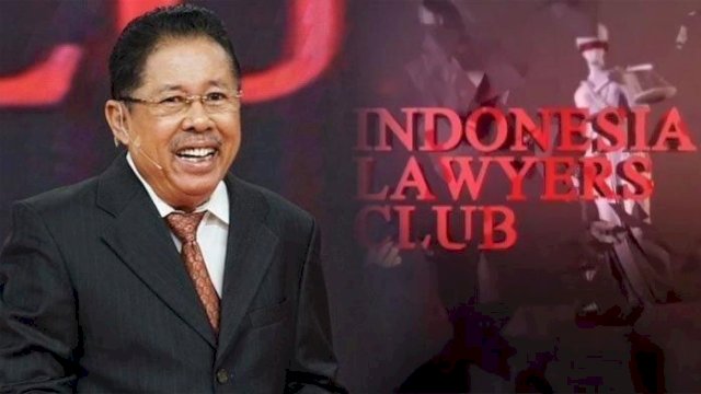 Presenter senior Karni Ilyas mengumumkan Indonesia Lawyer Club (ILC) berhenti tayang.