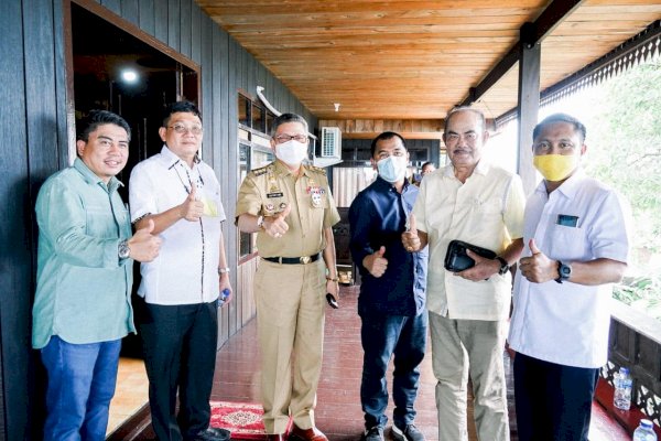 Menangkan Pilkada, Dua Jagoan Golkar Temui Taufan Pawe dan Sampaikan Terima Kasih