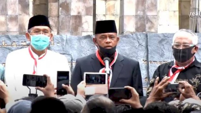 Para Presidium KAMI yakni Gatot Nurmantyo, Din Syamsuddin 