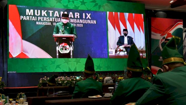 Di Muktamar IX PPP, Gubernur Nurdin Paparkan Progres Pembangunan Sulsel
