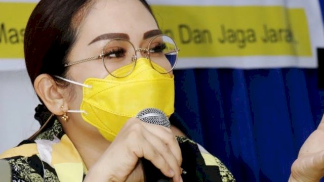 Anggota Fraksi Golkar DPRD Sulsel, Debbie Purnama Rusdin
