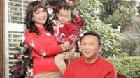 Cantiknya Istri Ahok Rayakan Natal, Tampil Modis dengan Sweater Merah dan Poni Khas Cewek Korea