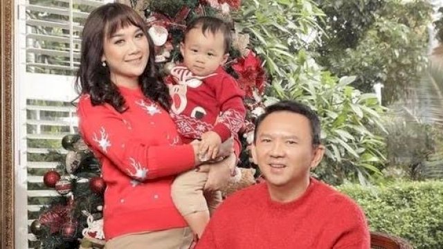 Foto momen Natal Ahok dan Puput Nastiti Devi (int)