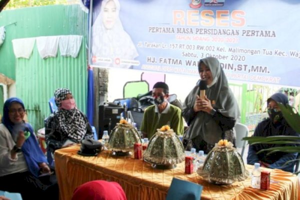 Warga Wajo Pertanyakan Bansos dan Insentif ke Legislator Fatma Wahyudin