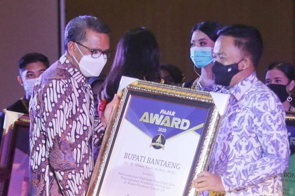 Tingkatkan Produksi Pertanian di Masa Pandemi Covid-19, Ilham Azikin Masuk Daftar Bupati Berprestasi di Sulsel