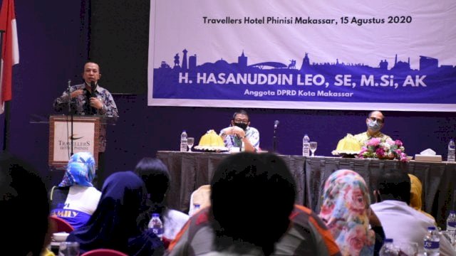 Anggota DPRD Makassar dari Fraksi PAN, Hasanuddin Leo