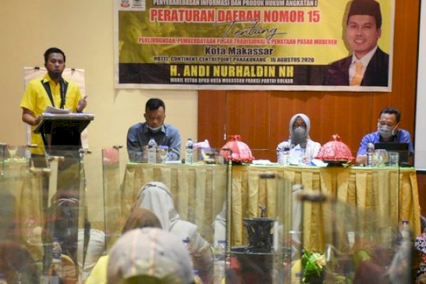 Andi Nurhaldin NH Minta Pemerintah Perhatikan Pelaku UKM di Pasar