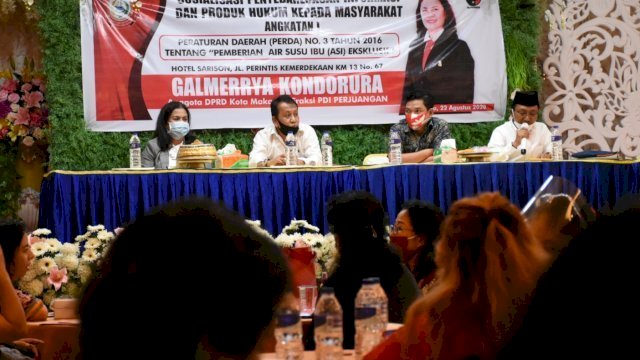 Anggota DPRD Makassar dari Fraksi PDIP Galmerrya Kondorura