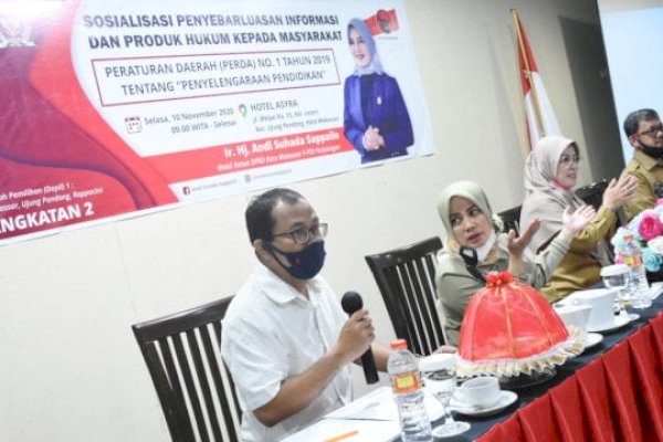 Andi Suhada Sappaile Minta Peran Aktif Pemerintah Terkait Pendidikan