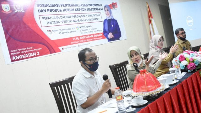 Wakil Ketua DPRD Makassar, Andi Suhada Sappaile