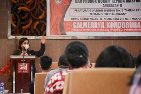 Anggota Fraksi PDIP Galmeryya Kondorura Sebut Pemuda Menjadi Tanggung Jawab Bersama
