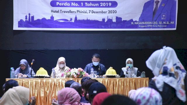 Anggota DPRD Makassar dari Fraksi PAN, Hasanuddin Leo