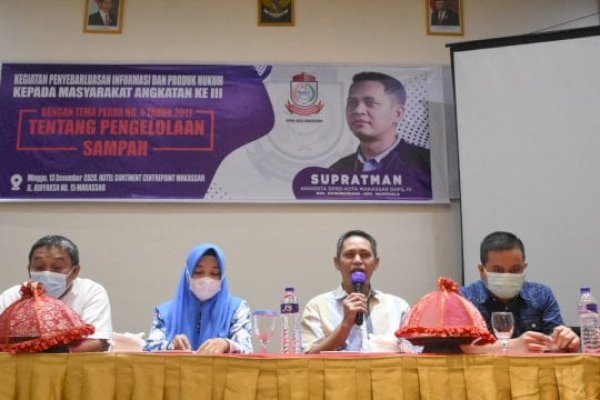 Warga Minta Keringanan Retribusi Sampah di Sosper Anggota Fraksi NasDem Supratman