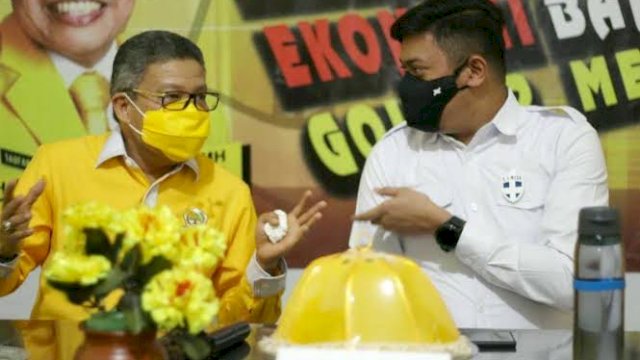 Ketua DPD I Golkar Sulsel terpilih Taufan Pawe dan Adnan Purichta Ichsan