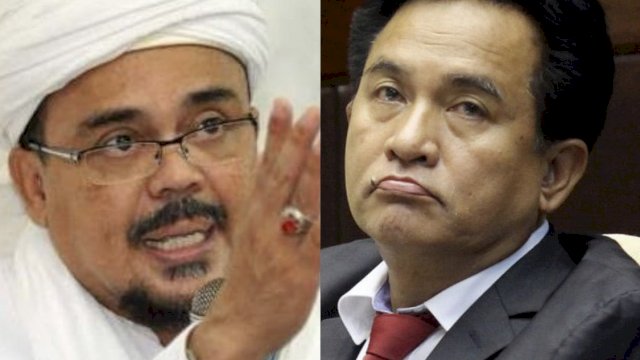 Habib Rizieq/Yusri Ihza Mahendra (int)