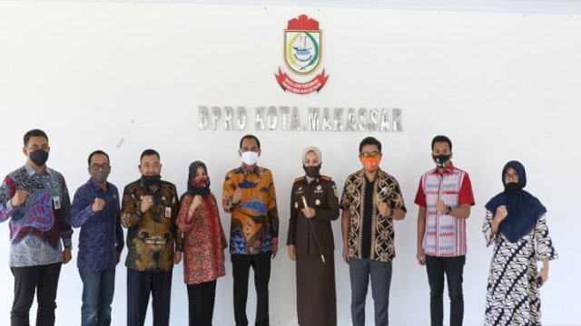 DPRD Makassar Dapat Kunjungan Pimpinan Kajari Baru