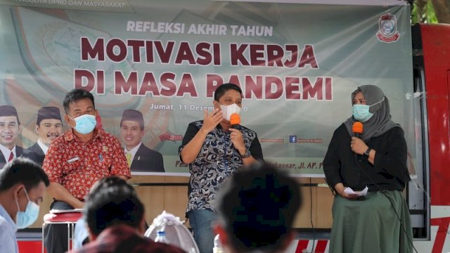 Sekretariat DPRD Kota Makassar menggelar refleksi akhir tahun dalam Program Kemitraan bersama Masyarakat dengan mengusung tema “Motivasi Kerja Di Masa Pandemi” 