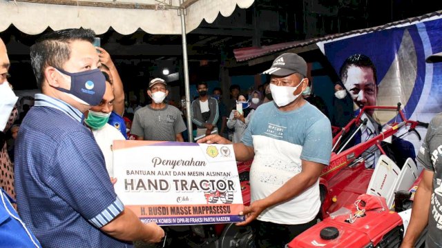 Anggota DPR RI dari Fraksi NasDem Rusdi Masse. 