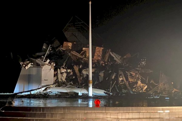 Gempa Susulan di Majene Sulbar: Kantor Gubernur Ambruk, Hotel dan RS Rusak Parah