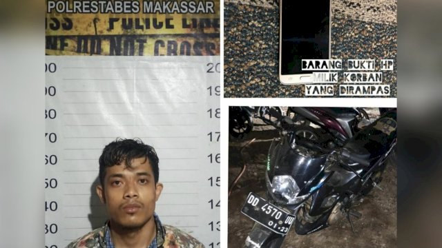 Nekat, Benturkan Kepalanya ke Polisi, Spesialis Curas Ditembak