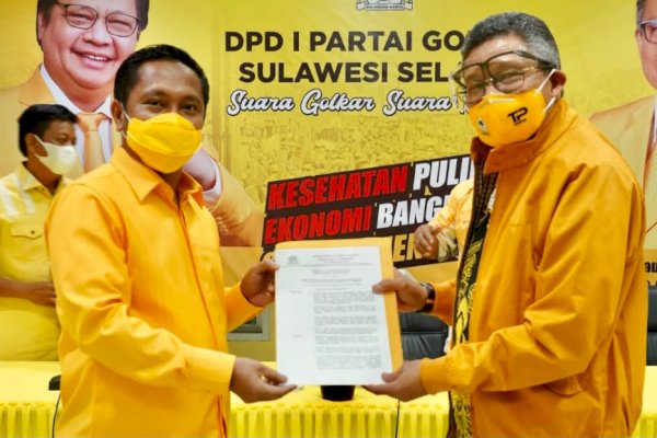 Herman Heizer Plt Ketua Golkar Parepare