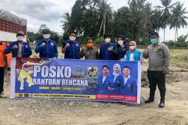 Salut Bupati Majene Sulbar ke Nurkanita Kahfi Cs: Pemuda Memang Harus Hadir saat Situasi Sulit