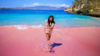 Asal Usul Kenapa Pasir Pink Beach di Flores, NTT Berwarna Merah Muda?