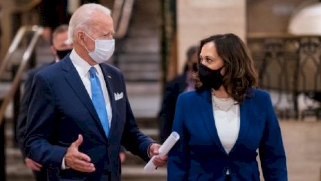 Joe Biden dan Kamala Harris dilantik sebagai Presiden dan Wapres Amerika Serikat.