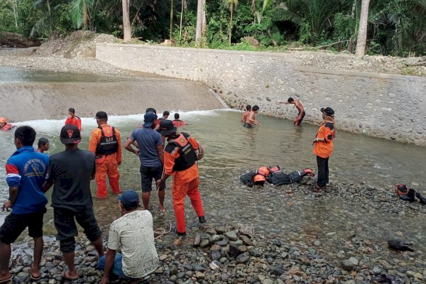 Mabuk! Pemuda di Palopo Jatuh ke Sungai, 1 Hilang