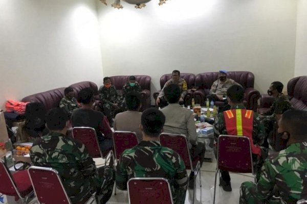 Salah Paham TNI-Polri di Lokasi Bencana Sulbar, Berakhir Damai