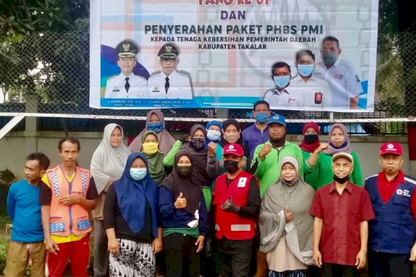 Sambut HUT ke-61 Takalar, Wabup Achmad Daeng Sere Kumpul Tenaga Kebersihan