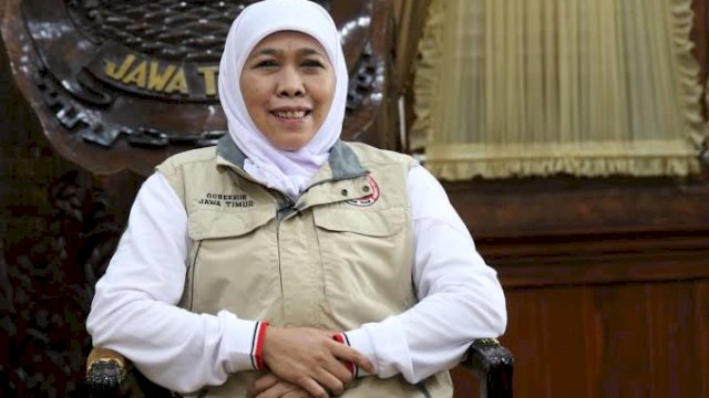 Gubernur Jawa Timur, Khofifah terpapar Covid-19 (int)