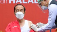 Jokowi Terima Vaksin Tahap Dua