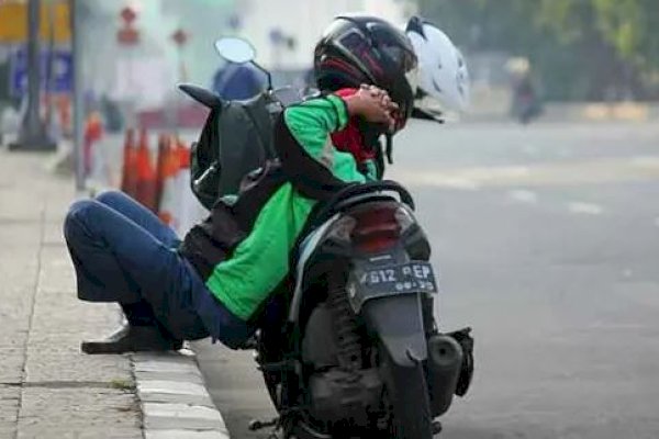 Pembatasan Jam Malam di Makassar, Pendapatan Pengemudi Online Turun