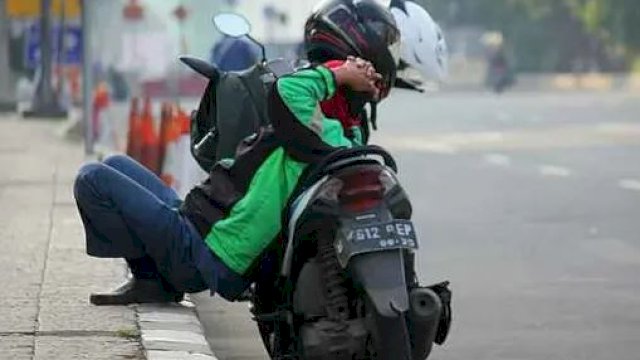 Pembatasan Jam Malam di Makassar, Pendapatan Pengemudi Online Turun
